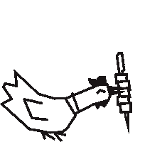 Birds Nest Brisbane Sticker