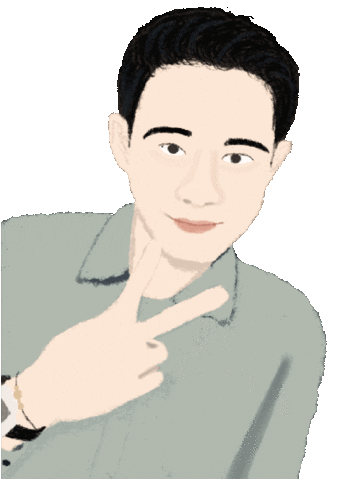 Man Peace Sticker