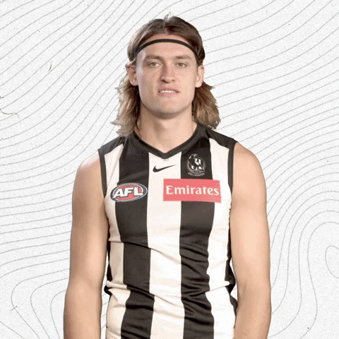 Darcy Moore GIF by CollingwoodFC