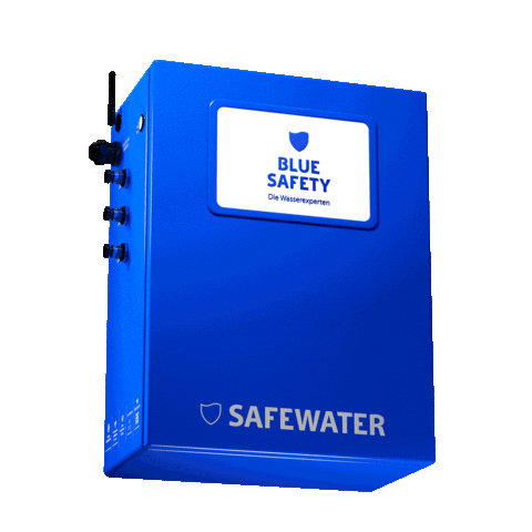 BLUE SAFETY Sticker
