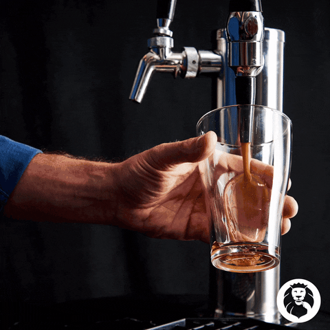 Cold Brew Coffee Bubbles GIF by Royal Cup Coffee & Tea