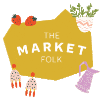 The Market Folk Sticker