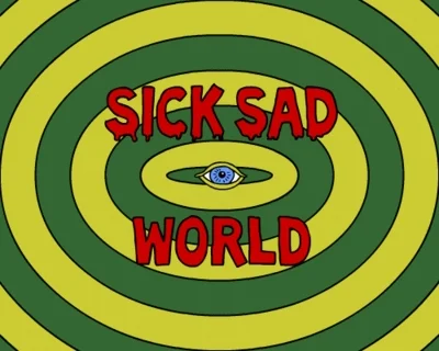 sick sad world GIF