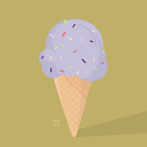 ice cream summer GIF by Nazaret Escobedo
