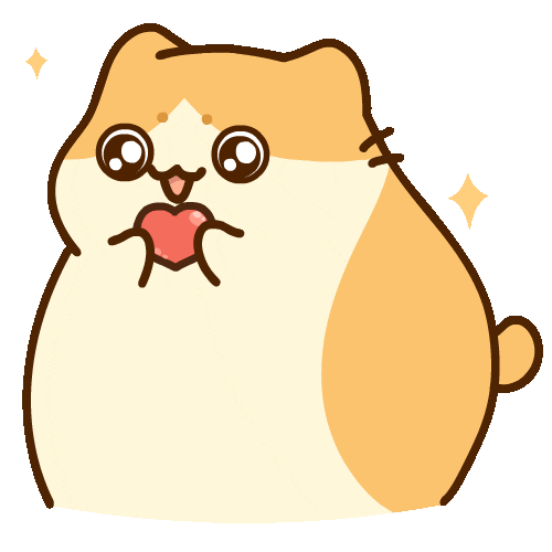 Cat Sticker by Bichi Mao