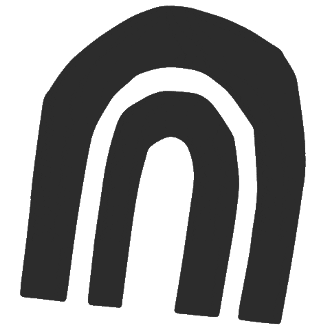 Rainbow Mod Sticker by Ampersand Design Studio