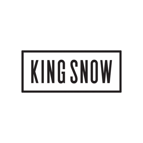 King Snow Magazine Sticker