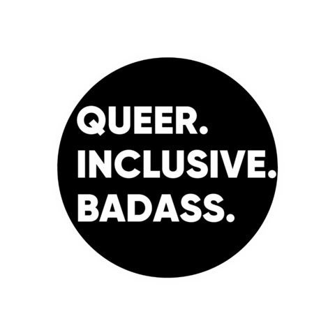 Queer Badass Sticker by Lesbians Who Tech + Allies