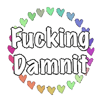 Fucking Damnit Sticker