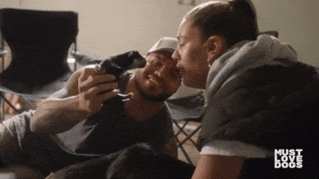 Must Love Dogs Kiss GIF