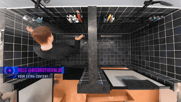 Cold Shower GIF by Big Brother 2021