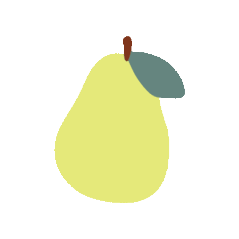 Pear Sticker by Meloni Care
