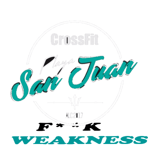 Crossfit Sticker by CF Playa San Juan
