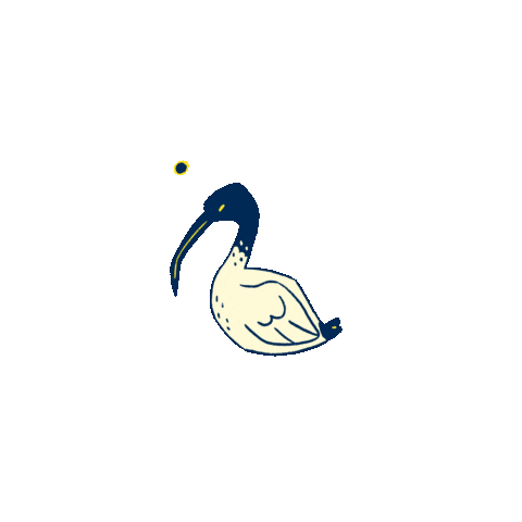 Bird Yell Sticker by gremren