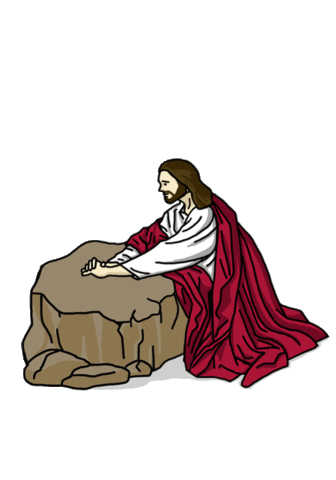 Jesus Sticker