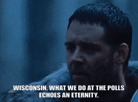 Vote Early Russell Crowe GIF by Creative Courage