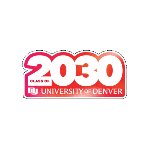 Decision Day Collegeacceptance Sticker by University of Denver