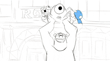 monsters university animation GIF by Disney Pixar