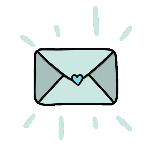 Post Mail Sticker by little letters studio