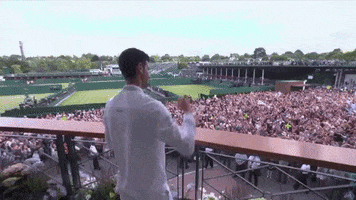 Novak Djokovic Wimbledon Champion GIF by Wimbledon