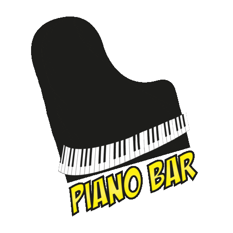 Freaky Piano Bar Sticker