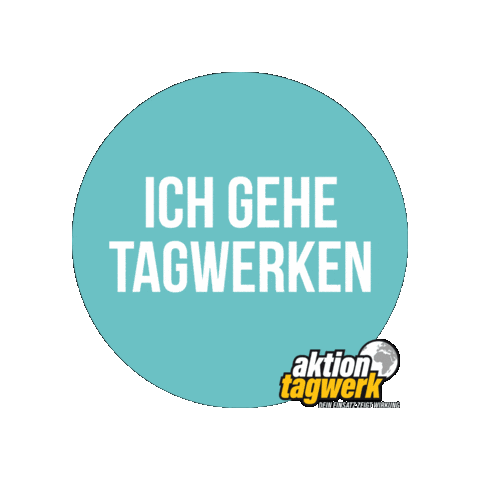 Aktion Tagwerk Sticker