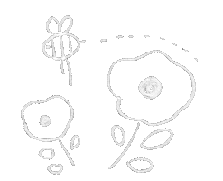 Flower Sticker
