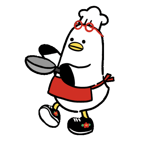 Hungry Chef Sticker by boogi_in_busan