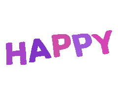 Happy Sticker