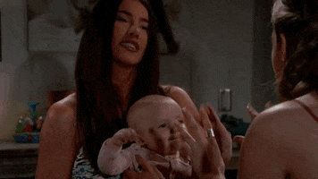 the bold and the beautiful baby GIF by CBS