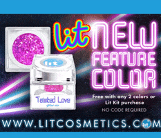 Tainted Love Glitter GIF by Lit Cosmetics