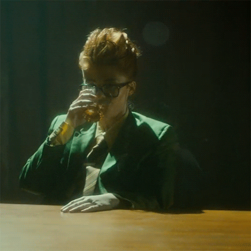 Bar Drinking GIF by Allison Ponthier