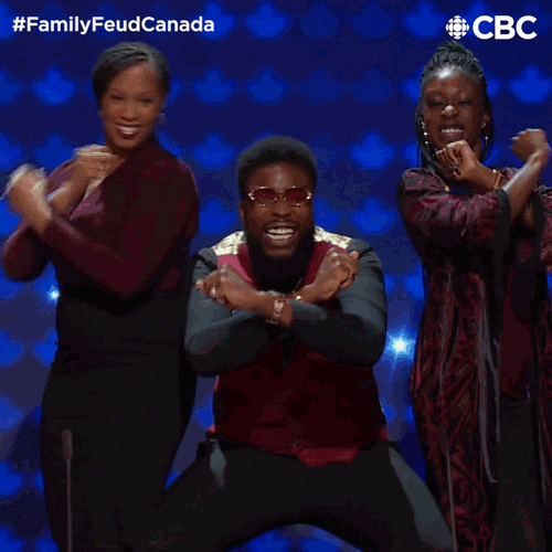Family Feud Yes GIF by CBC
