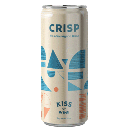 Kiss of Wine Sticker