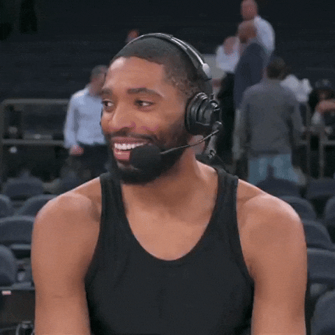 New York Knicks Laughing GIF