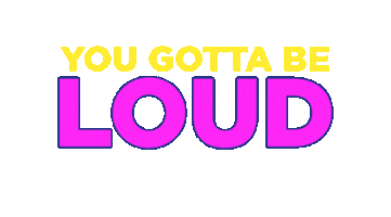 You Gotta Be Loud Musical Theatre Sticker by Matilda The Musical