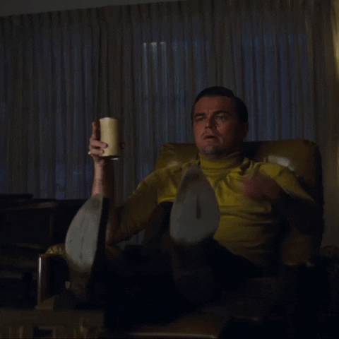 Leonardo Dicaprio Reaction GIF by Once Upon A Time In Hollywood - Find & Share on GIPHY
