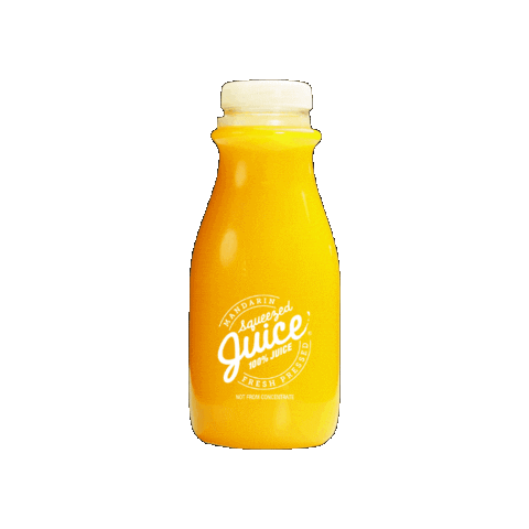 Squeezed Juice Sticker
