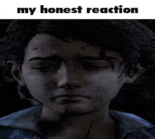 Sad The Walking Dead Game GIF