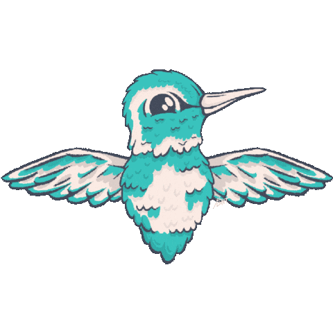 Flower Fly Sticker