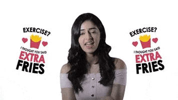 hungry fries GIF by Ananya Panday