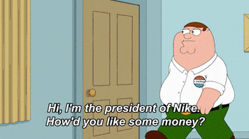 Nike GIF by Family Guy