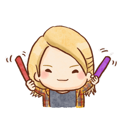 Cheering Jeremy Sticker