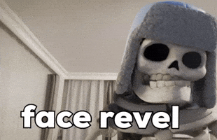 Clash Royale Skull GIF