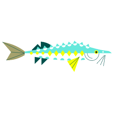 ocean fish Sticker by Take Me Fishing