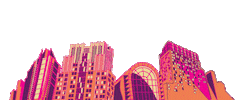 City Lights Fun Sticker by Downtown Sacramento Partnership