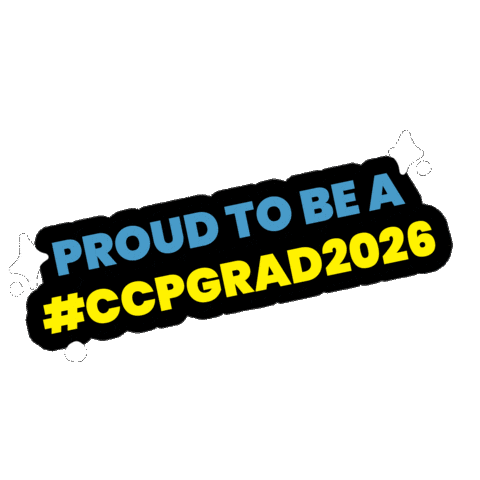 College Graduation Sticker by @CCPedu