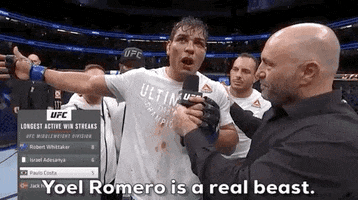 Yoel Romero Sport GIF by UFC