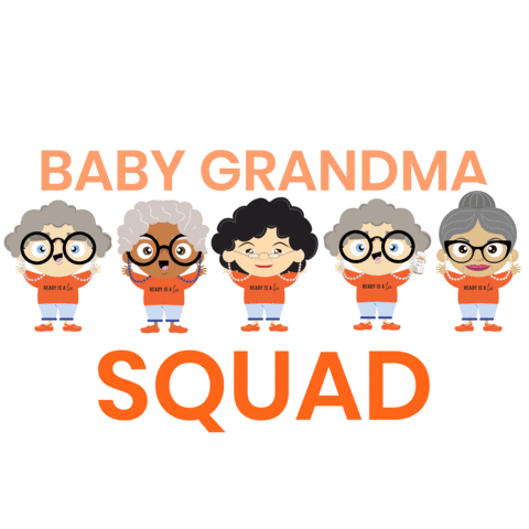 Angielee Babygrandma Sticker by Glittle Wonderland