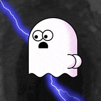 Halloween Ghost GIF by Sylvia Boomer Yang